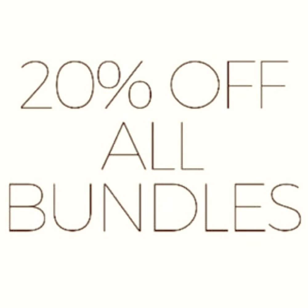 20% OFF ALL BUNDLES!